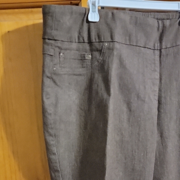 Ruby Rd. Classic Brown Trousers - Picture 4 of 5